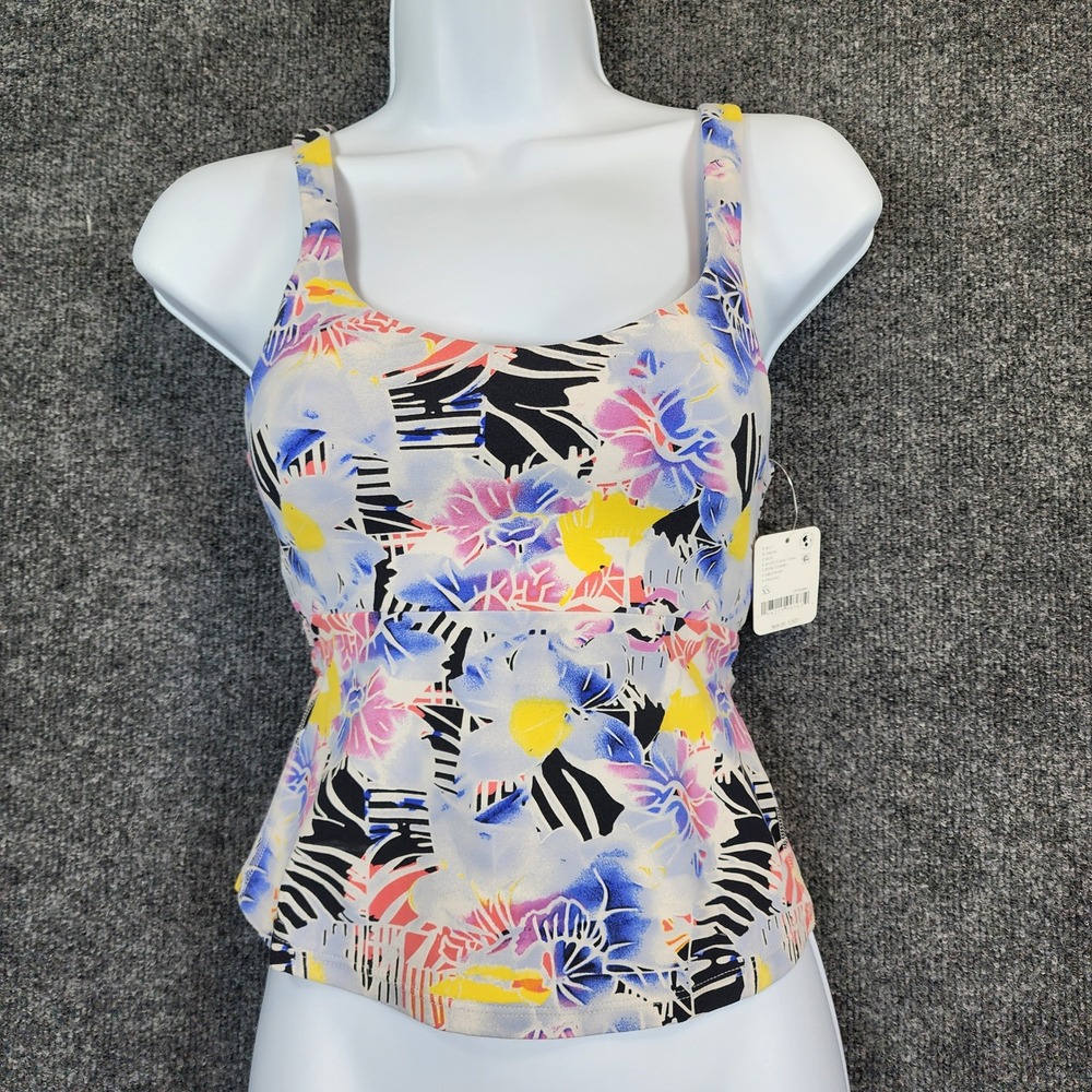 FP Movement Women Never Better Mystic Floral Athleisure Yoga Tank Size XS NWT
